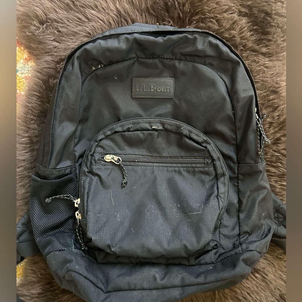 L.L. Bean Classic Black Backpack